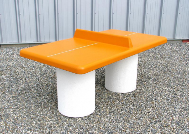 Table de ping-pong Coloris orange